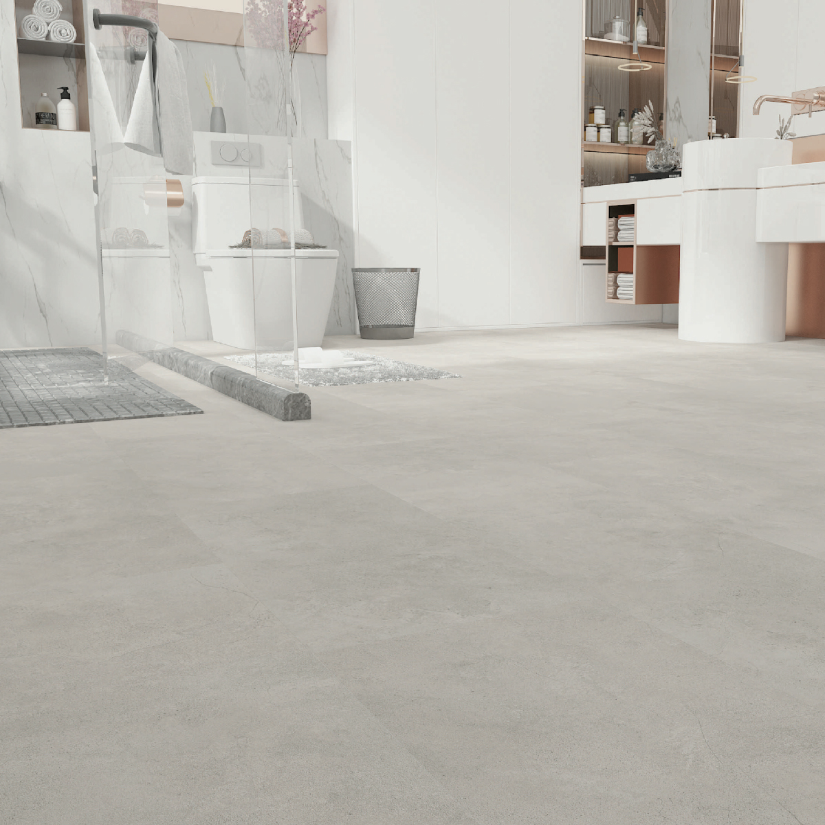 SPC POD CONCRETE SAND 1220x305x5mm 0,3