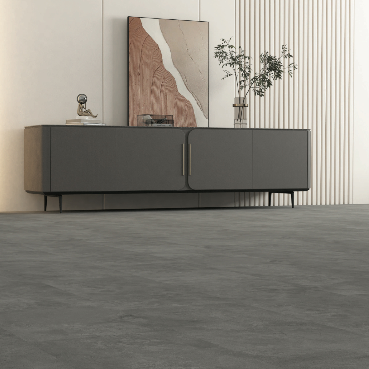 SPC POD CONCRETE GREY 1220x305x5mm 0,3