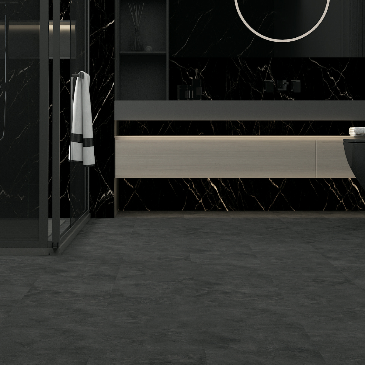 SPC POD CONCRETE LIGHT 1220x305x5mm 0,3