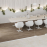 LVT MODULART 70 ELEGANT OAK DARK BROWN KL.34 1200x200mm