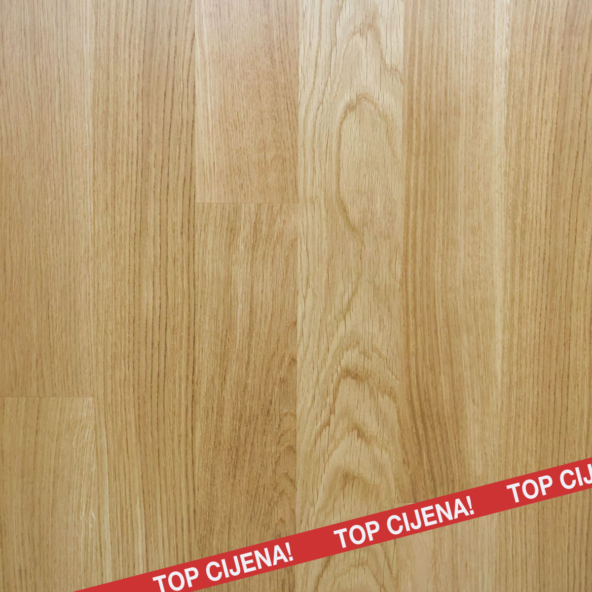 PARKET TROSLOJNI HRAST NATUR 2 DASKE LAK 14mm 5G
