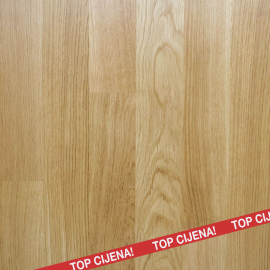 PARKET TROSLOJNI HRAST NATUR 2 DASKE LAK 14mm 5G