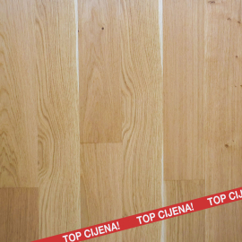 PARKET TROSLOJNI HRAST RUSTIC 2 DASKE LAK 14mm 5G