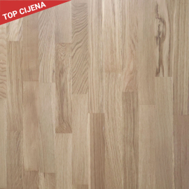 PARKET TROSLOJNI HRAST RUSTIC 3 DASKE LAK 13mm 5G