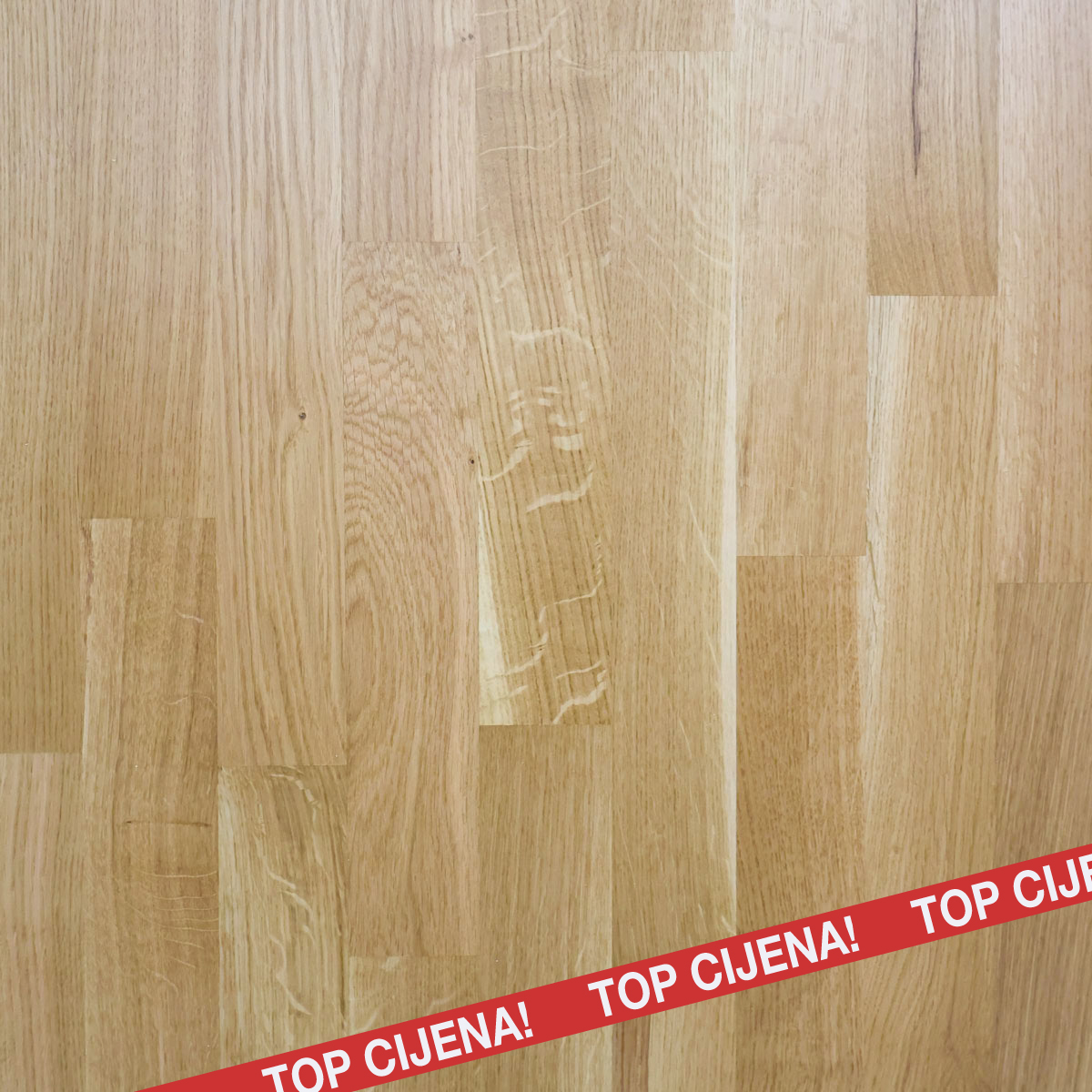 PARKET TROSLOJNI HRAST RUSTIC 3 DASKE LAK 13mm 5G