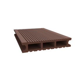 WPC DECKING POD TAMNO SMEĐI -  DASKA ZA TERASU 140x3000x26mm