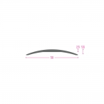 PROFIL PRIJELAZNI AL. 50350 S SREBRO 50X3mm 2,7m