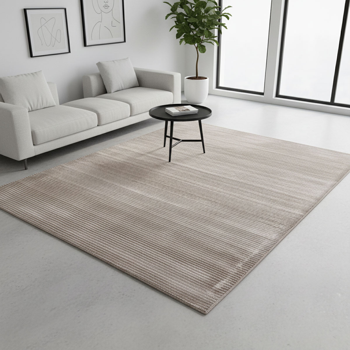 TEPIH BELUGA 120X170 BEL 520 TAUPE