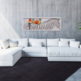 TEPIH VELLUTO VLU400 80X150 GRAPHITE