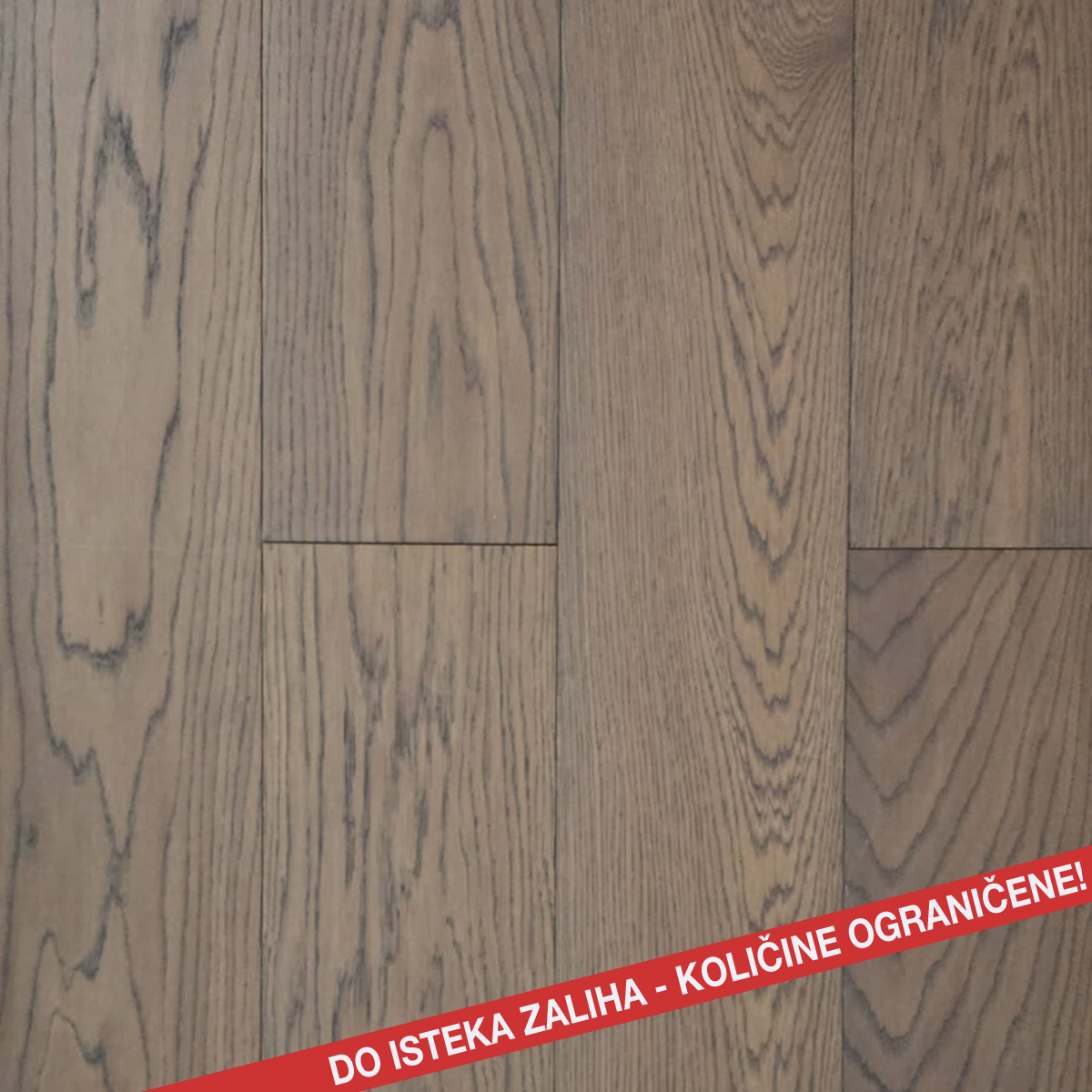 PARKET HRAST BASIC NAT 1S HAVANNA ČETKAN UV 13,5mm