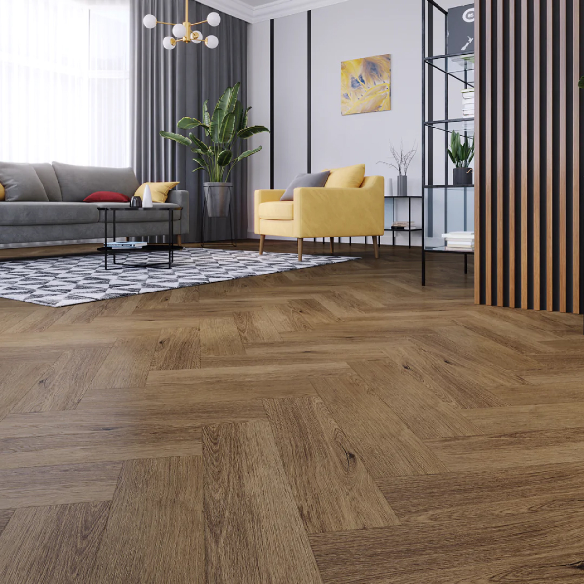 LVT POD AMARON HERRINGBONE HRAST GEORGTOWN  0,55