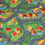 DJEČJI TAPISON LITTLE VILLAGE ŠIRINE 4M