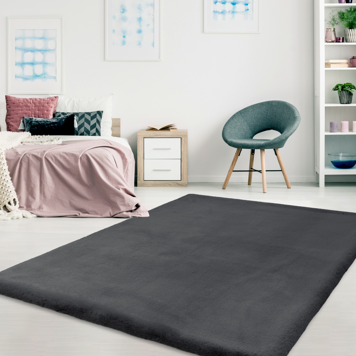 TEPIH HEAVEN HEA800 80X150 GRAPHITE