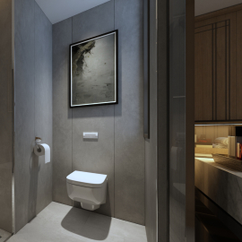 SPC ZIDNA OBLOGA CONCRETE GREY 2800x965x3mm