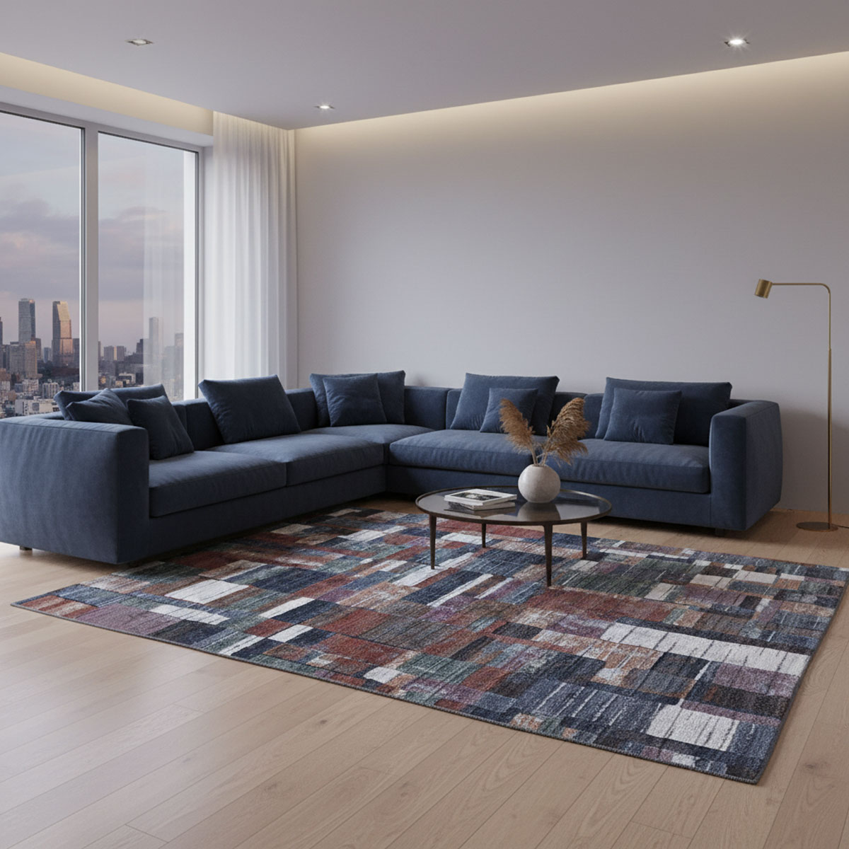 TEPIH RAGOLLE ARGENTUM 133X195 63244-2626