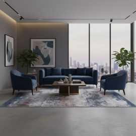 TEPIH RAGOLLE ARGENTUM 133X195 63393-6656