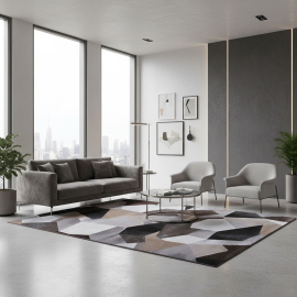 TEPIH RAGOLLE ARGENTUM 160X230 63925-9293