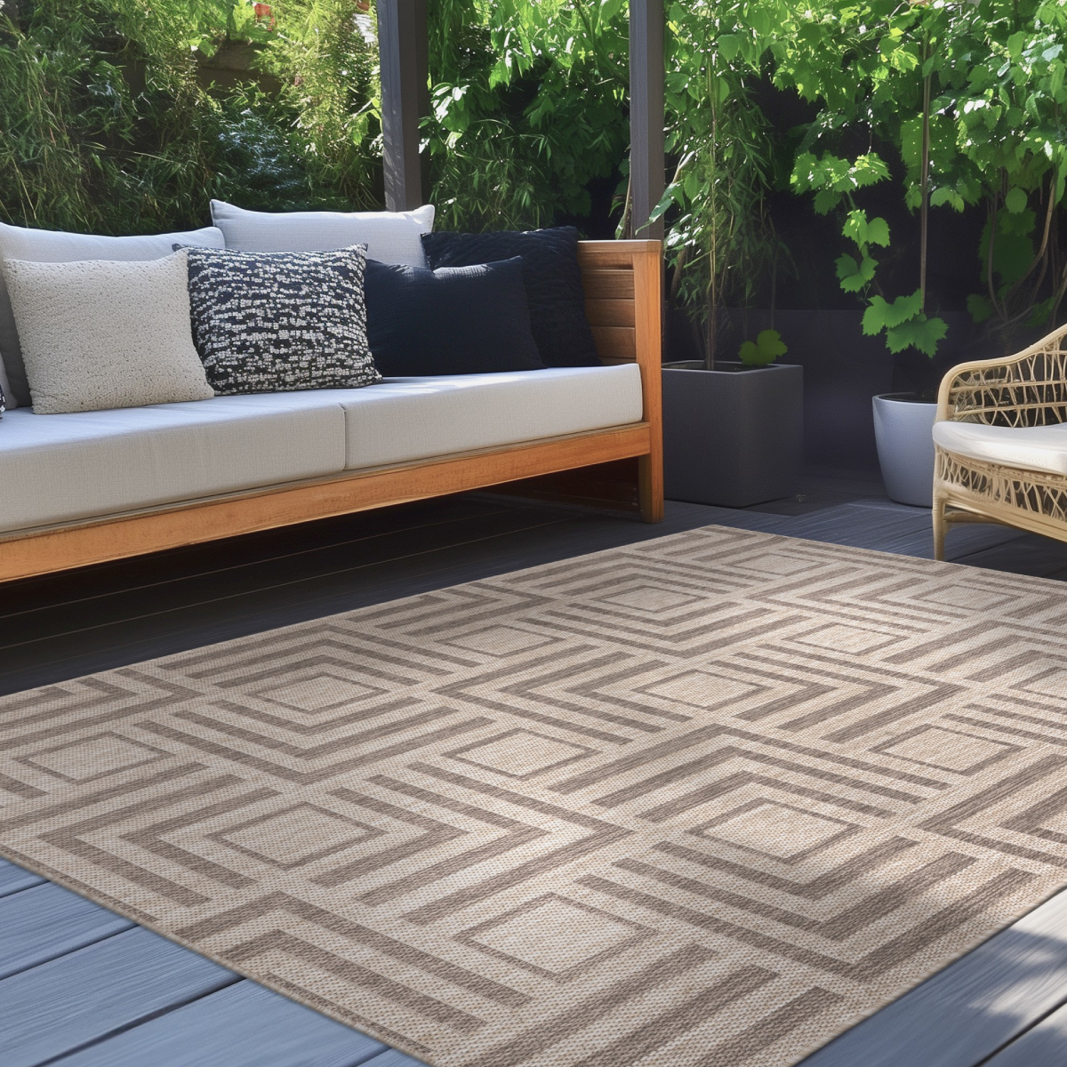 TEPIH CASA CAS 608 200X290 TAUPE