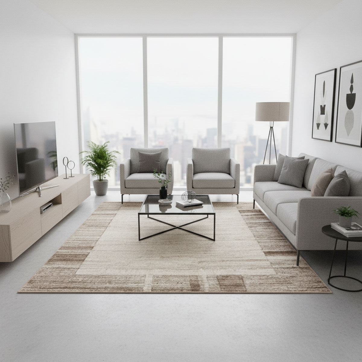 TEPIH TRENDY-CARVING TRC401 120X170 BEIGE