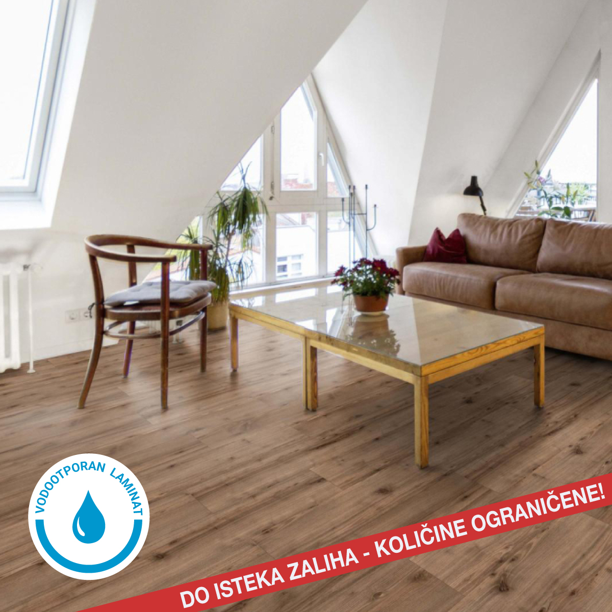 LAMINAT VODOOTPORNI AQUA PRO ORAH LAGO K2596 EG KL33 7MM