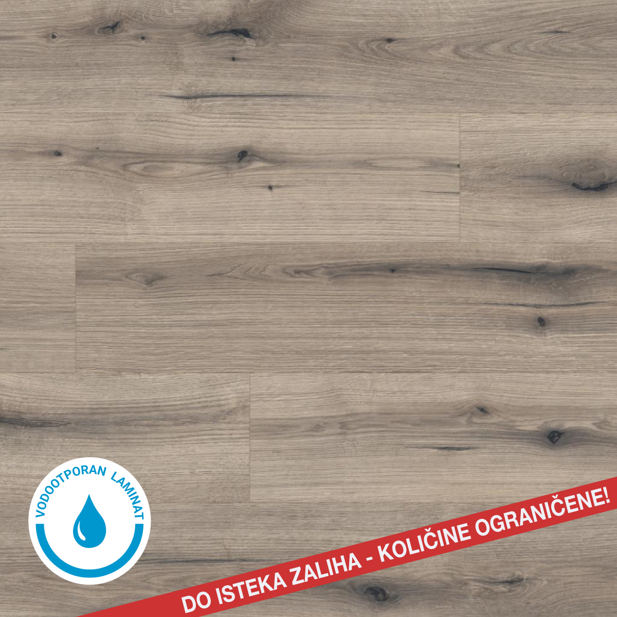 LAMINAT VODOOTPORNI AQUALINE HRAST EVOKE SOLANO K5576 AV KL33 8MM