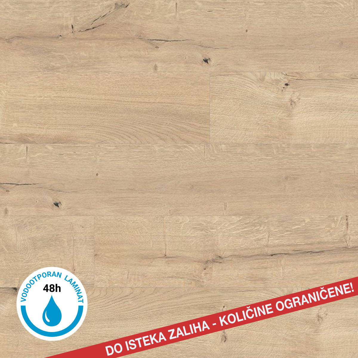 LAMINAT KAINDL FLOORGANIC K2413 EG ZERMATT CASTOR kl.33 / 8,5 mm