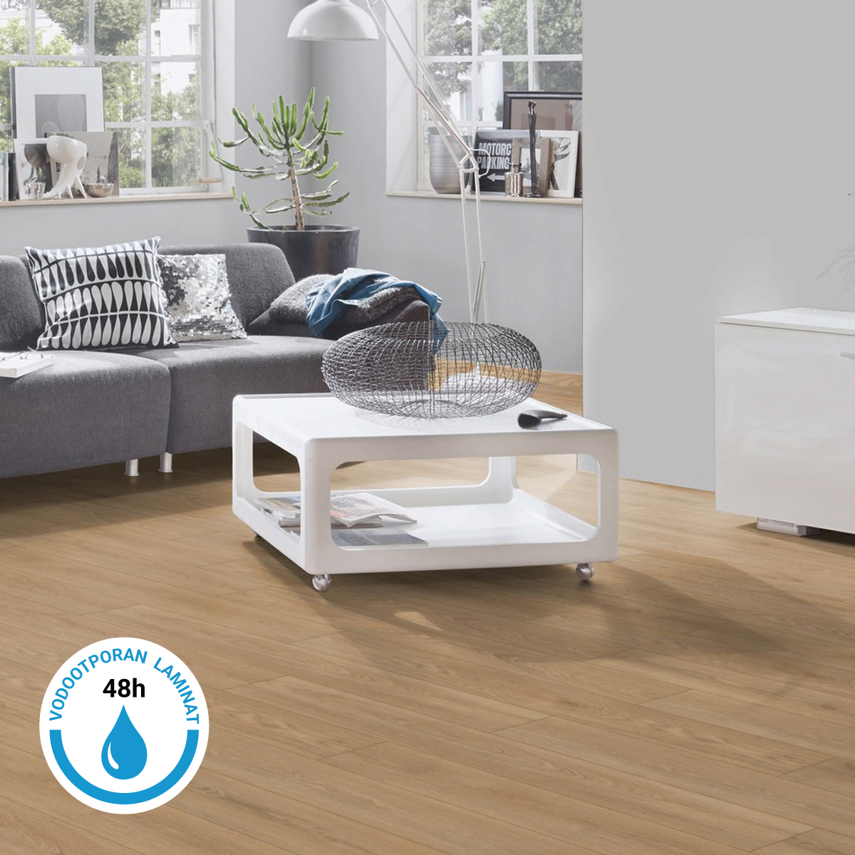 LAMINAT VODOOTPORNI HRAST JAXX 12MM KL33