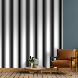 ZIDNI PANEL AKUSTIČNI BIJELI BOJIVI FOFA015 572,5x19x2670mm