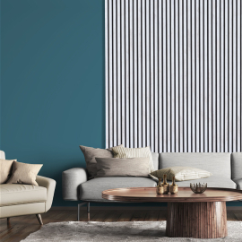 ZIDNI PANEL AKUSTIČNI BIJELI BOJIVI FOFA015 572,5x19x2670mm