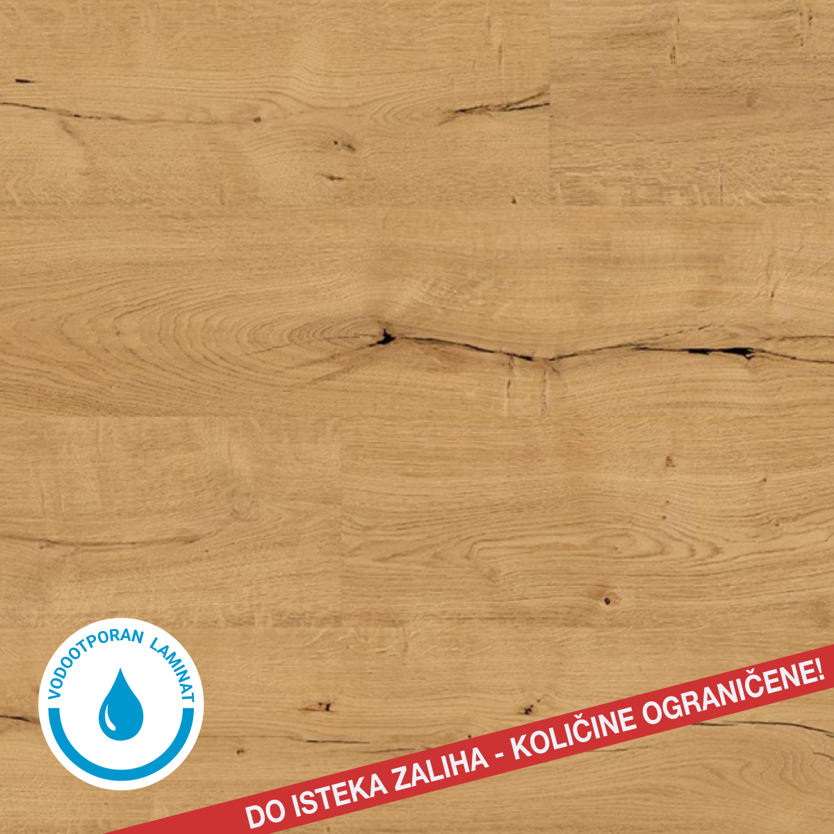 LAMINAT KAINDL FLOORGANIC O257 HG HRAST WIMBLEDON VISOKI SJAJ kl.33 / 8,5 mm