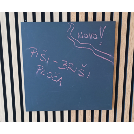 PLOČA ZA ZIDNI PANEL CRNA 450X440X20mm 1/1