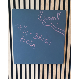 PLOČA ZA ZIDNI PANEL CRNA 450X440X20mm 1/1