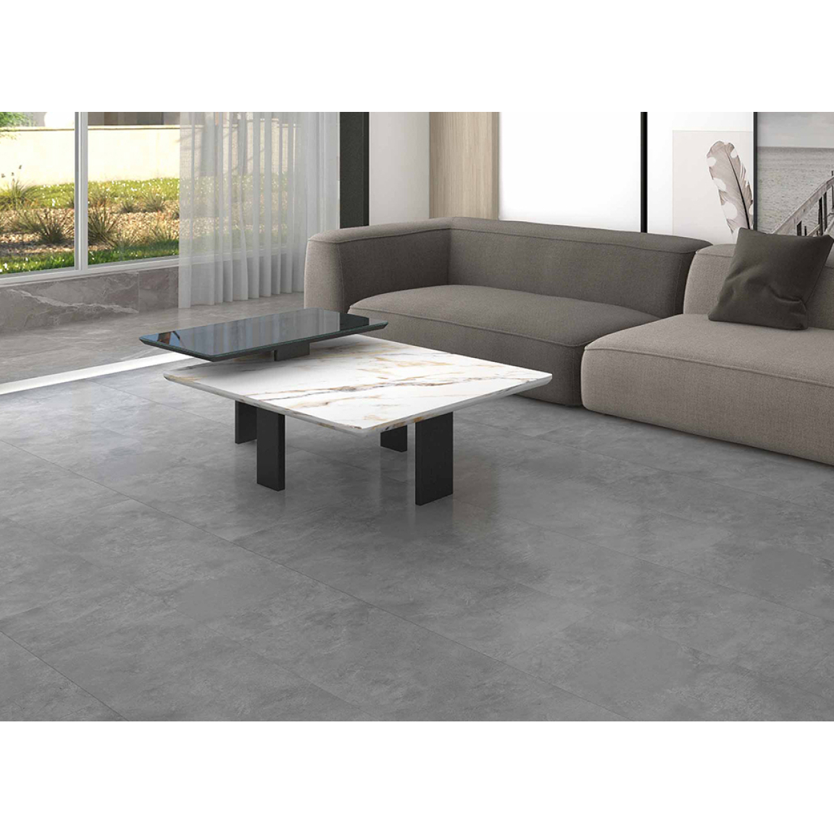 SPC POD CONCRETE GREY 1220x305x5mm 0,3