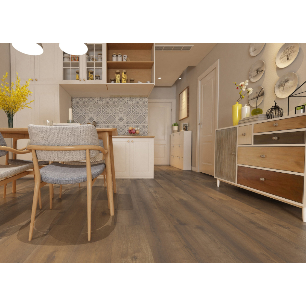 SPC POD HRAST COGNAC 1220x228x6,5mm 0,55 EIR