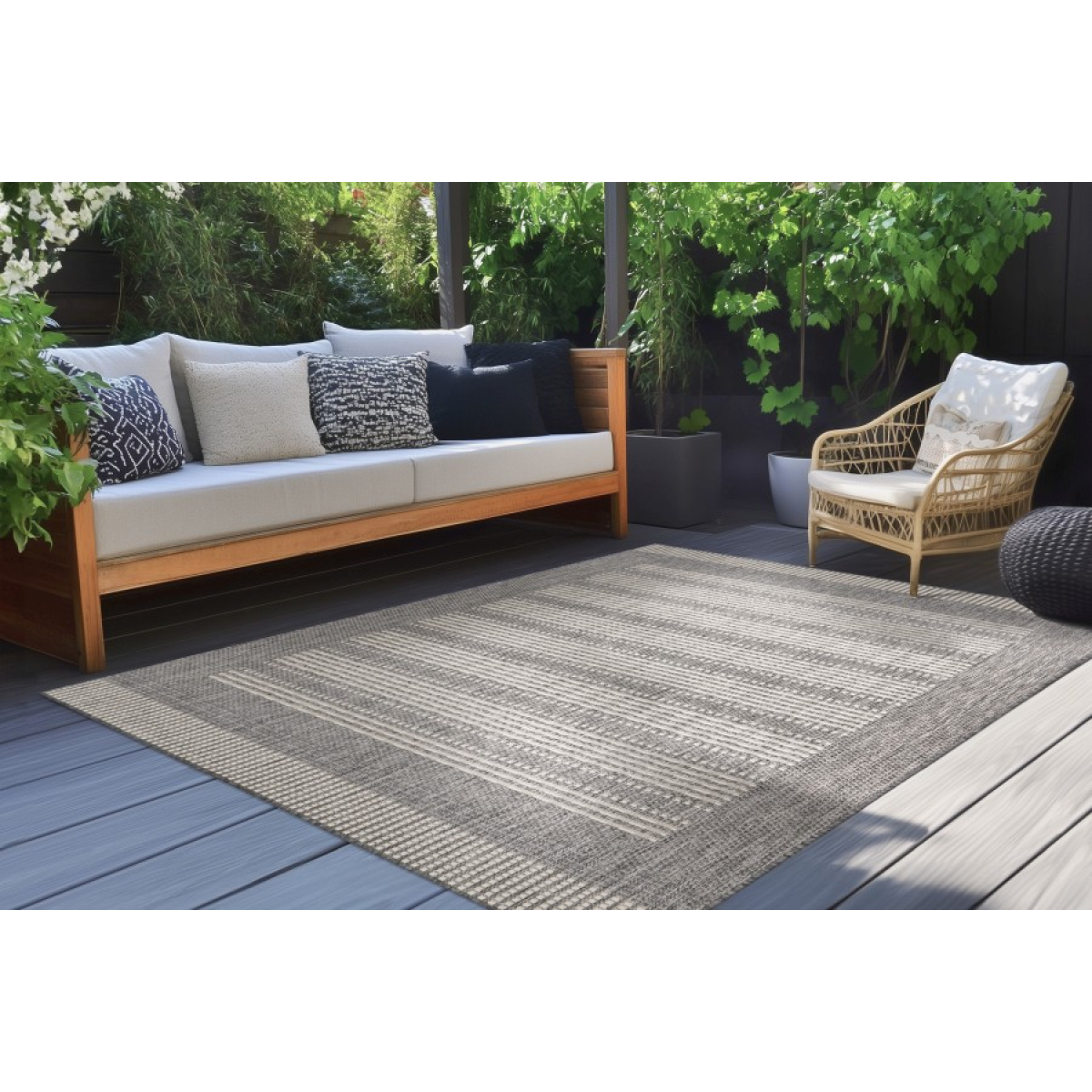 TEPIH CASA CAS601 120X170 SILVER