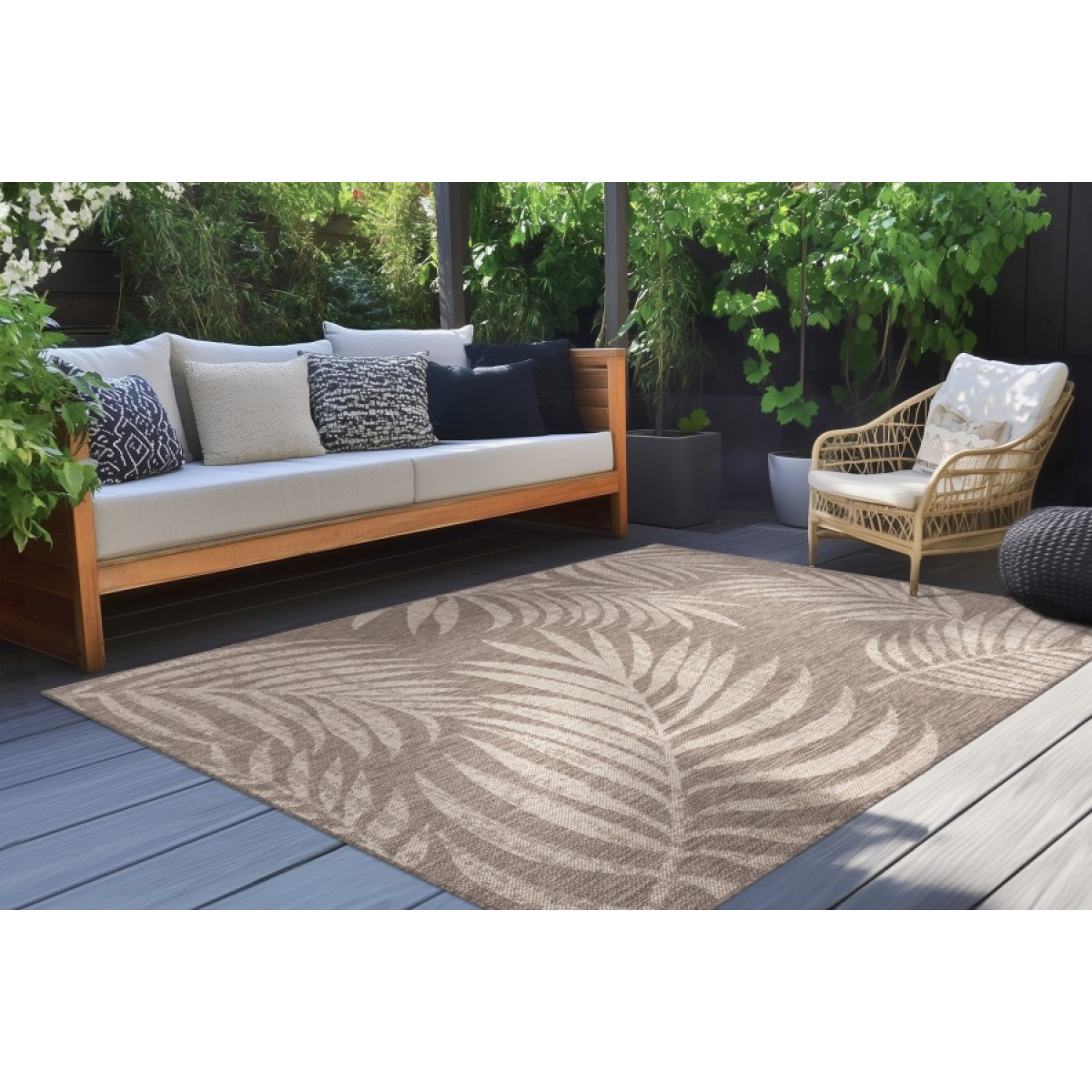 TEPIH CASA CAS607 120X170 TAUPE