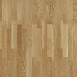 PARKET TROSLOJNI HRAST ORIGINAL, LAKIRAN, 3 DASKE, 13,2 MM