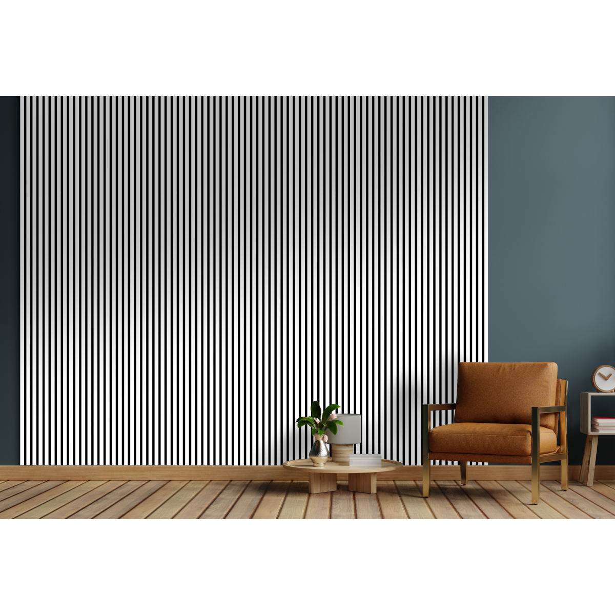 ZIDNI PANEL AKUSTIČNI BIJELI BOJIVI FOFA015 572,5x19x2670mm